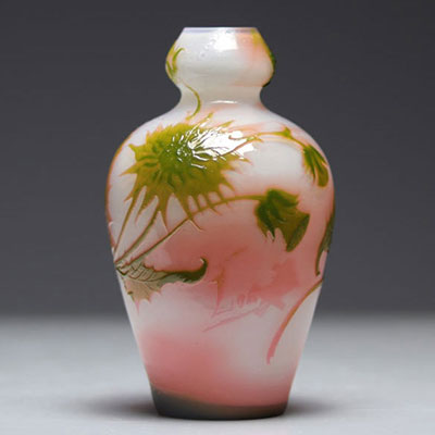 Lonsin vase decorated with thistles