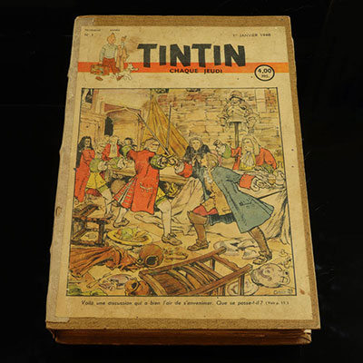 BD - Tintin chaque jeudi 1947