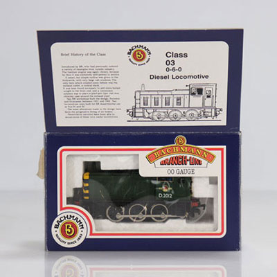 Locomotive Bachmann / Référence: 31351 / D2012 / Type: Class 03 0-6-0 Diesel