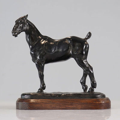 Gaston D'ILLIERS (1876-1932/52) Bronze 