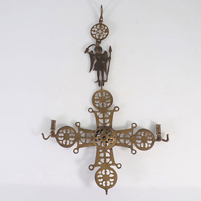 Old Russian reliquary cross 