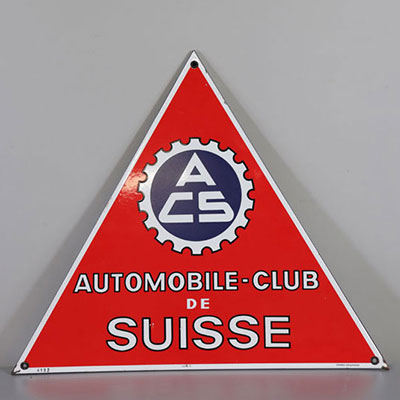 Switzerland Triangular plaque Automobile Club de Suisse