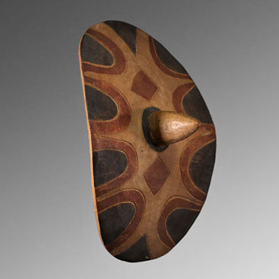 Wooden Tutsi shield from Rwanda