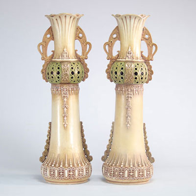 Paire de vases Amphora