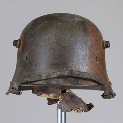 Casque Allemagne ww1 camouflage type Tortue