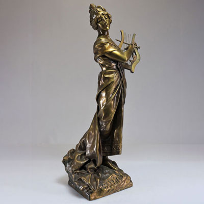 Emmanuel VILLANIS (1858-1914) grand bronze 