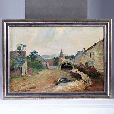 HEINTZ Richard (1871-1929) Oil on canvas 