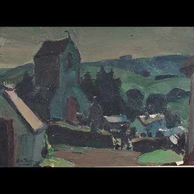 Albert RATY (1889-1970) Huile sur toile 