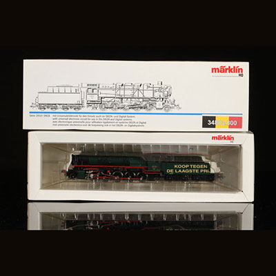 Train - Scale model - Marklin HO delta 34883.800 - Series 25021 SNCB - inscription 
