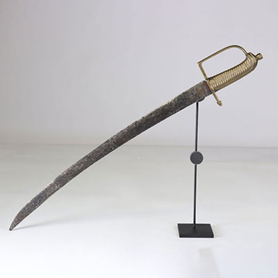 sabre briquet francais, fabricant Coulau, ca. 1800