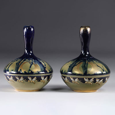 Paire de vases 1900 RSTK (Riessner-Stellmacher-Kessel)