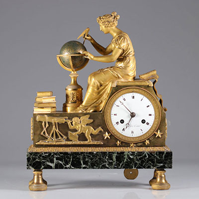 Pendulum to Astronomy» Empire in gilded bronze