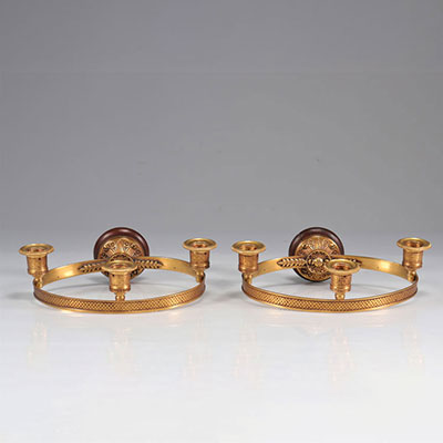Pair of Empire style sconces
