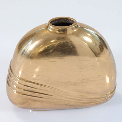 Esa FEDRIGOLLI (Born in 1950) Vase-sculpture In bronze