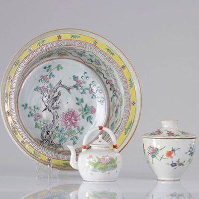 Chine lot de porcelaines XIX - XX