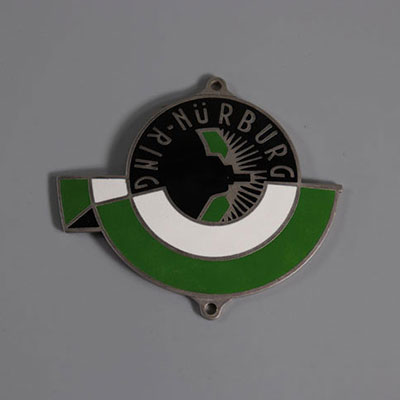 Enamelled Nurburg-ring badge