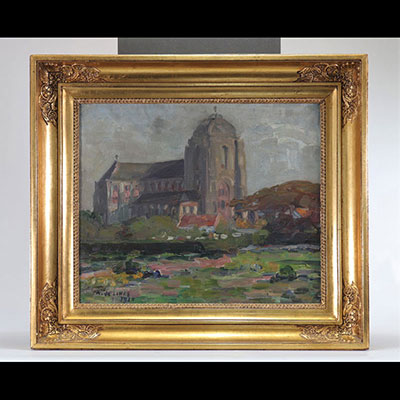 Marcel DE LINCÉ (1886-1958) oil on canvas 