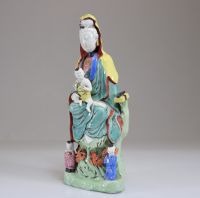 China - Guanyin Famille Rose porcelain, Qing period