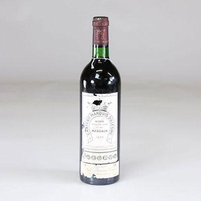 1 bottle - 75 cl red wine - marquis d'alesme 1975 margaux