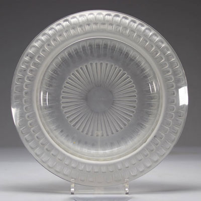 René Lalique large geometric bowl