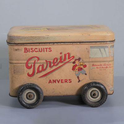 Belgique Boite à biscuits Parein années 50
