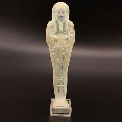 埃及 - 象形文字装饰的Shaouabti - 新帝国