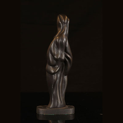 Charles DELPORTE (1928-2012) sculpture en bronze corps de femmes 2/8