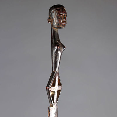 Scepter of dignitary Makonde  20th century - private collection Belgium- Tanzania - Africa