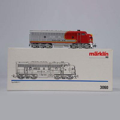 Locomotive Marklin / Référence: 3060 & 4060 / Type: Diesel électrique TypEMD F7