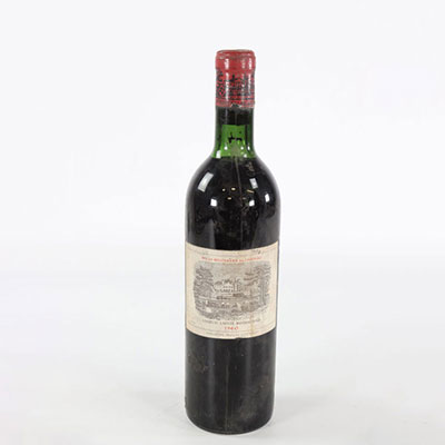 1 Bottle Bordeaux Pauillac Chateau Lafite Rothschild 1er-Grand-Cru Classé Red - 1960