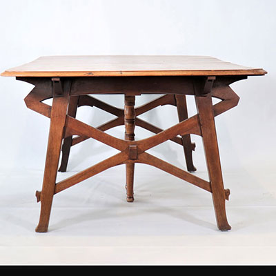Georges HOBÉ (1854-1936) Art Nouveau table