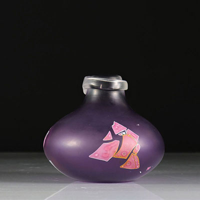 Purple Leloup vase