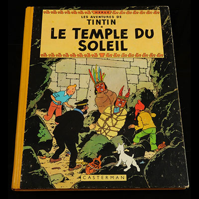 BD - Tintin Le temps du soleil 1955
