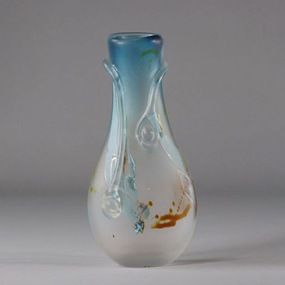 Louis Leloup vase en cristal