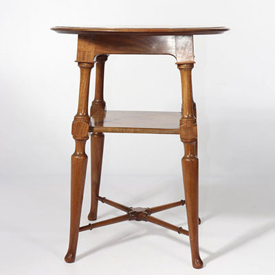 Georges Hobé (1854 - 1936) att side table in mahogany