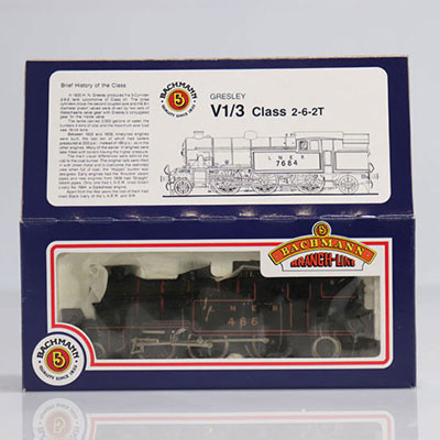 Bachmann locomotive / Reference: 31603 /466 / Type: GRESLEY V1 / 3 Class 2_6_2T