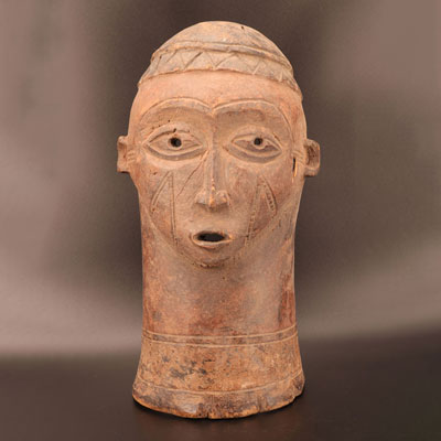 Light wooden Africa mask