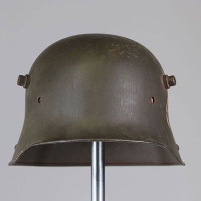 Germany ww1 helmet with Mitralleur cocorde