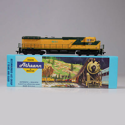 Athearn locomotive / Reference: 4914 / Type: C44-9W N0-8651