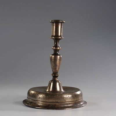 17th century bronze candlestick.