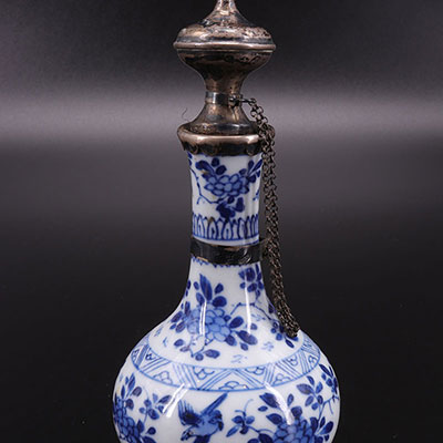 CHINA - silver mounted vase - XVIIIth