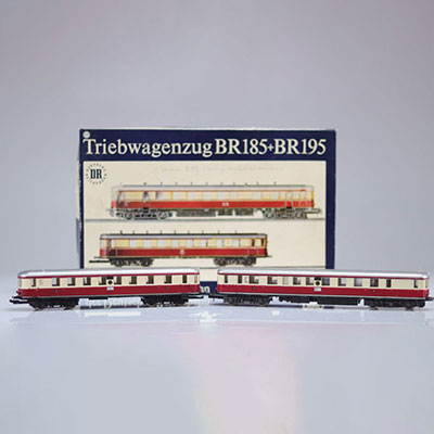 Locomotive Piko / Référence: 5/0732/011 / Type: Triebwagenzug BR185+BR195 version DRG (2 pièces)