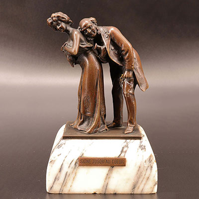 奥地利 - 医生青铜像 - Carl KAUBA (1865-1922)