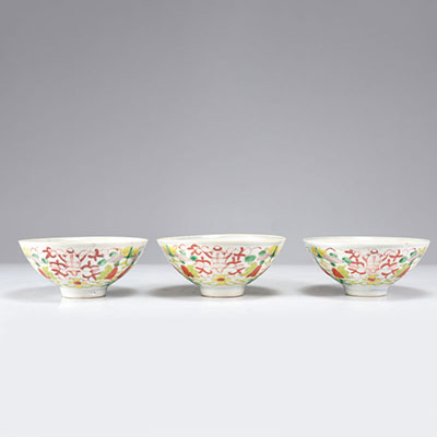 Chinese porcelain bowls (3)