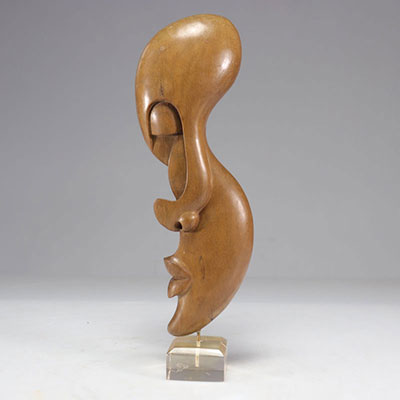 Chéri SAMBA (1956) sculpture en bois