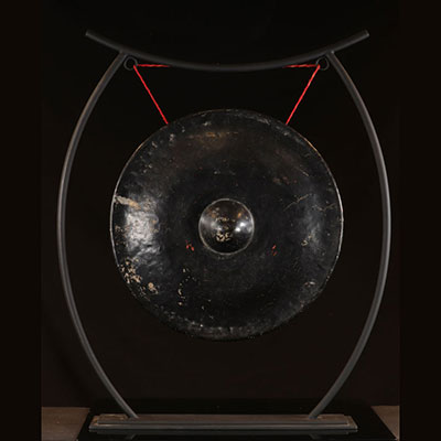 Gong - Bronze - Gong de monastère ou de village. - Birmanie - Fin du XIXe siècle