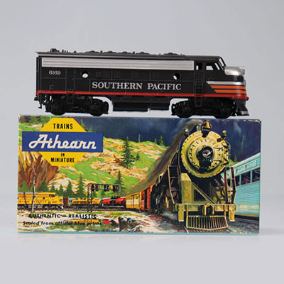 Athearn locomotive / Reference: 3041 / Type: F7A DMY SP Black Widow #6169