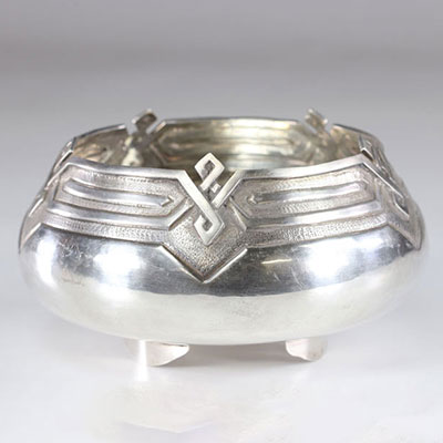 Art Deco silver cup circa 1930