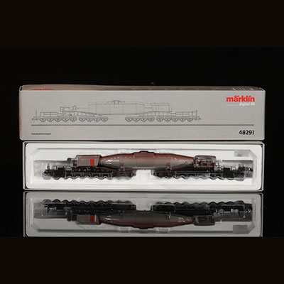 Train - Modèle réduit - Marklin HO digital 48291 - Wagon torpille - Hot Metal Bottle Car