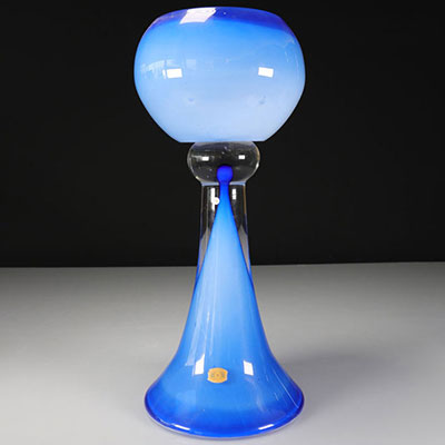 V.S.L blue vase